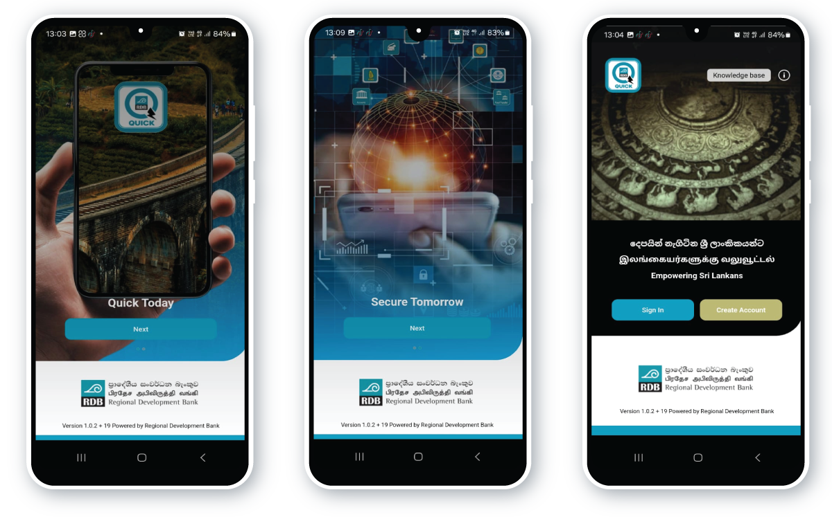 Rdb Quick Digital Banking - Regional Development Bank